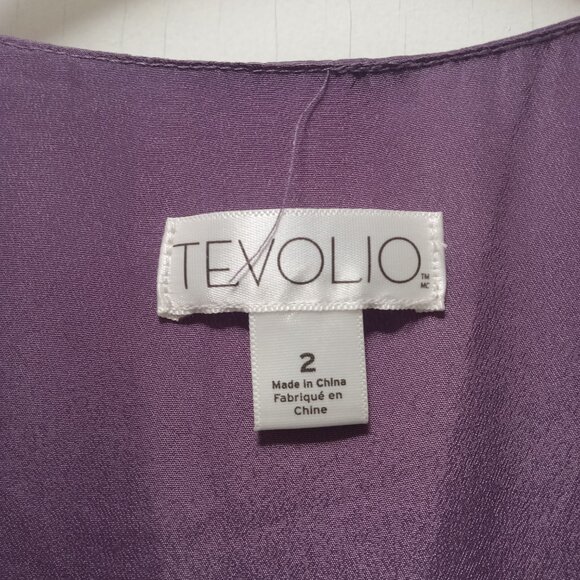 Tevolio Formal Dress Mini Mauve Purple - Picture 3 of 5
